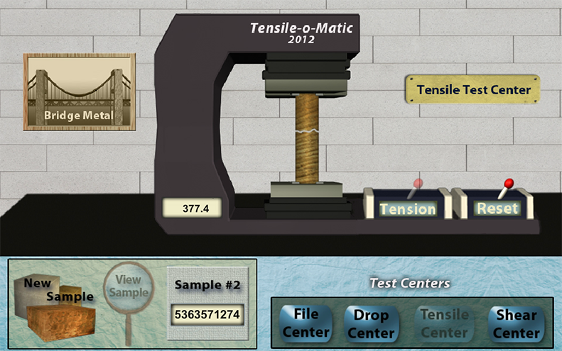 Bridge Metal simulation